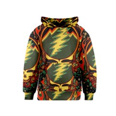 Grateful Dead Steal Your Face Deadhead Hippie Logo Music Kids  Pullover Hoodie