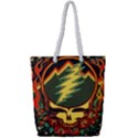 Grateful Dead Steal Your Face Deadhead Hippie Logo Music Full Print Rope Handle Tote (Small) View1