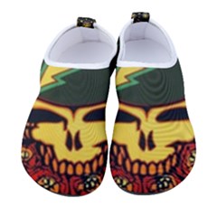 Grateful Dead Steal Your Face Deadhead Hippie Logo Music Men s Sock-style Water Shoes by Perong