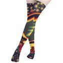 Grateful Dead Steal Your Face Deadhead Hippie Logo Music Thigh High Stockings View2