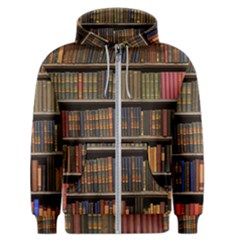 Library Book Men s Zipper Hoodie