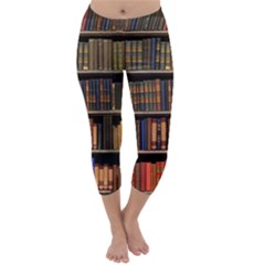 Library Book Capri Winter Leggings 