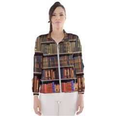 Library Book Women s Windbreaker