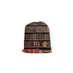 Library Book Drawstring Pouch (xs)