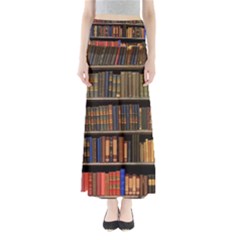 Library Book Full Length Maxi Skirt by Perong