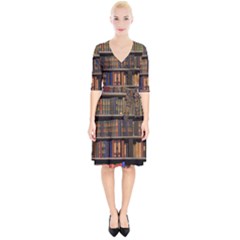 Library Book Wrap Up Cocktail Dress by Perong