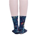 Art Cityscape Japanese Smooth Crew Length Tube Socks View4