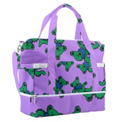 Grateful Dead Bears  Pattern Sports Shoulder Bag With Shoes Compartment by Perong