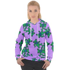 Grateful Dead Bears  Pattern Women s Overhead Hoodie