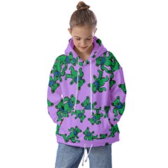 Grateful Dead Bears  Pattern Kids  Oversized Hoodie