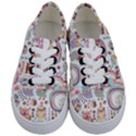 Cute Owl Bird Animal Pattern Kids  Classic Low Top Sneakers View1