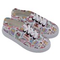 Cute Owl Bird Animal Pattern Kids  Classic Low Top Sneakers View3