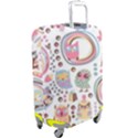 Cute Owl Bird Animal Pattern Luggage Cover (Large) View2