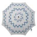 Geometric Pulse Print Design Hook Handle Umbrellas (Large) View1