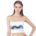 Geometric Pulse Print Design Tube Top View1