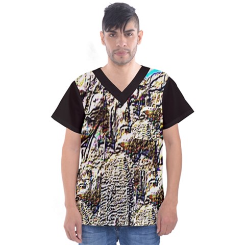 Photostudio 1721132055220 Men s V-neck Scrub Top by tunjiolaseni