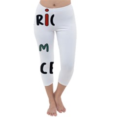 America  I Am Race Capri Winter Leggings 