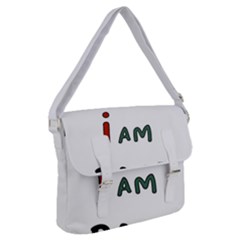 America  I Am Race Buckle Messenger Bag by RiverRootz