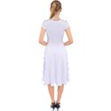 America  I Am Race Cap Sleeve Front Wrap Midi Dress View2