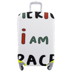 America  I Am Race Luggage Cover (medium) by RiverRootz