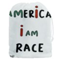 America  I Am Race Drawstring Pouch (3XL) View1