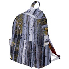 White Birch Trees Autumn The Plain Backpack by Perong