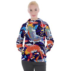 Koi Fish Traditional Japanese Art Women s Hooded Pullover