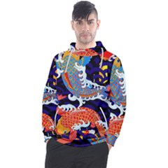 Koi Fish Traditional Japanese Art Men s Pullover Hoodie