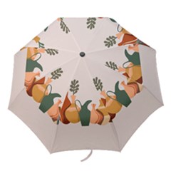 Drawing Botanical Folding Umbrellas by Perong