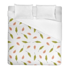 Leaves Pattern Seamless Texture Duvet Cover (full/ Double Size) by Perong