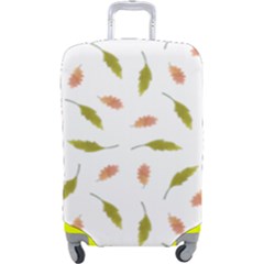 Leaves Pattern Seamless Texture Luggage Cover (large) by Perong