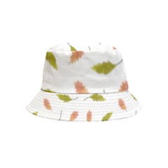 Leaves Pattern Seamless Texture Bucket Hat (kids) by Perong