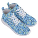 Pattern Texture Seamless Design Women s Lightweight High Top Sneakers View3