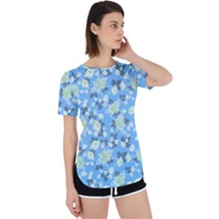 Pattern Texture Seamless Design Perpetual Short Sleeve T-shirt by Perong