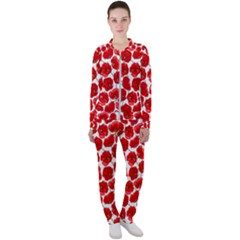 Flower Poppies Plant Petal Casual Jacket And Pants Set by Perong