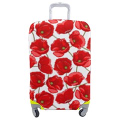 Flower Poppies Plant Petal Luggage Cover (medium) by Perong