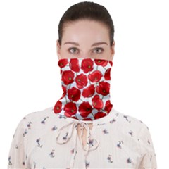 Flower Poppies Plant Petal Face Covering Bandana (adult) by Perong