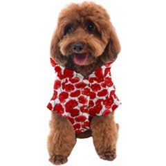 Flower Poppies Plant Petal Dog Coat by Perong