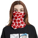 Flower Poppies Plant Petal Face Covering Bandana (Two Sides) View1