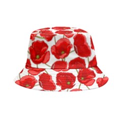 Flower Poppies Plant Petal Bucket Hat by Perong