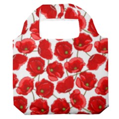 Flower Poppies Plant Petal Premium Foldable Grocery Recycle Bag by Perong