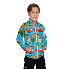 Summer Pattern Seamless Kids  Windbreaker