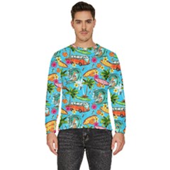 Summer Pattern Seamless Men s Fleece Sweatshirt