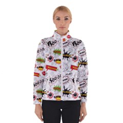 Pattern Seamless Texture Cartoon Women s Bomber Jacket