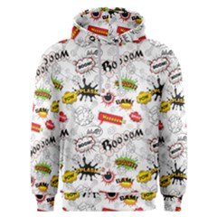 Pattern Seamless Texture Cartoon Men s Overhead Hoodie