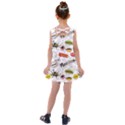 Pattern Seamless Texture Cartoon Kids  Cross Back Dress View2