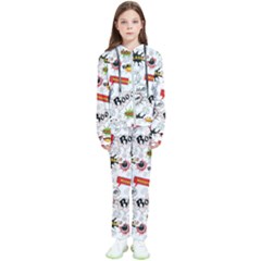 Pattern Seamless Texture Cartoon Kids  Tracksuit by Perong