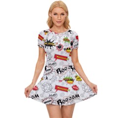 Pattern Seamless Texture Cartoon Women s Sports Wear Set by Perong