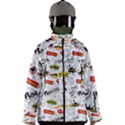 Pattern Seamless Texture Cartoon Men s Zip Ski and Snowboard Waterproof Breathable Jacket View1