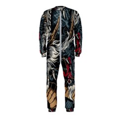 Dragon Snake Legend Japanese Mythology Onepiece Jumpsuit (kids)